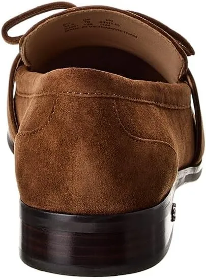 Stuart Weitzman Emma Bow Suede Loafer