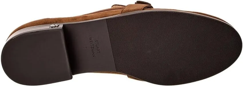 Stuart Weitzman Emma Bow Suede Loafer
