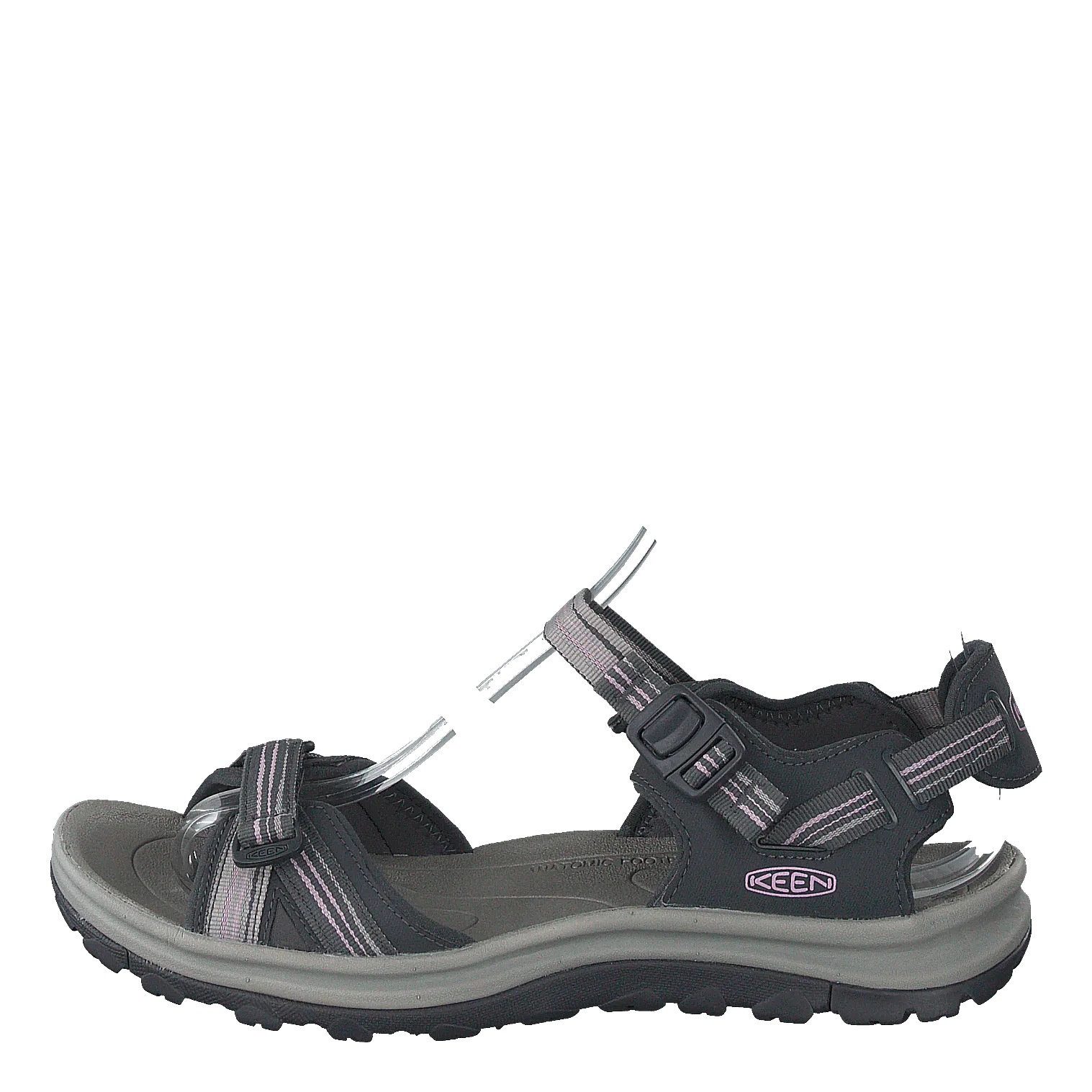 Terradora Ii Open Toe Sandal Dark Grey/dawn Pink