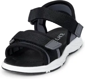 The Children's Place Baby Boys and Toddler Sporty Sandal with Adjustable Straps