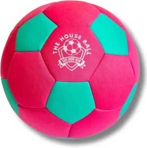The House Ball - The Original Soft and Safe Indoor Soccer Ball Size 4 Created for Inside Your Home and Yard - Fun Soccer Gift - Perfect Kids Soccer Ball