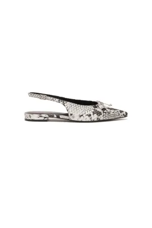 THERAPY Lavin Flat Point Black White Snake