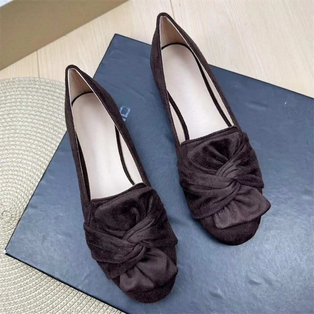 TN TANGNEST Women Fashion Pointed Toe Dress Shoes Comfortable Flat Ballet Shoes