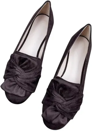 TN TANGNEST Women Fashion Pointed Toe Dress Shoes Comfortable Flat Ballet Shoes