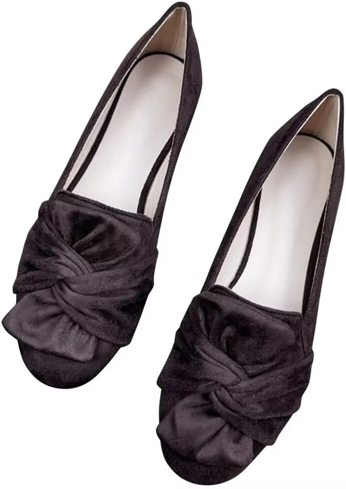 TN TANGNEST Women Fashion Pointed Toe Dress Shoes Comfortable Flat Ballet Shoes