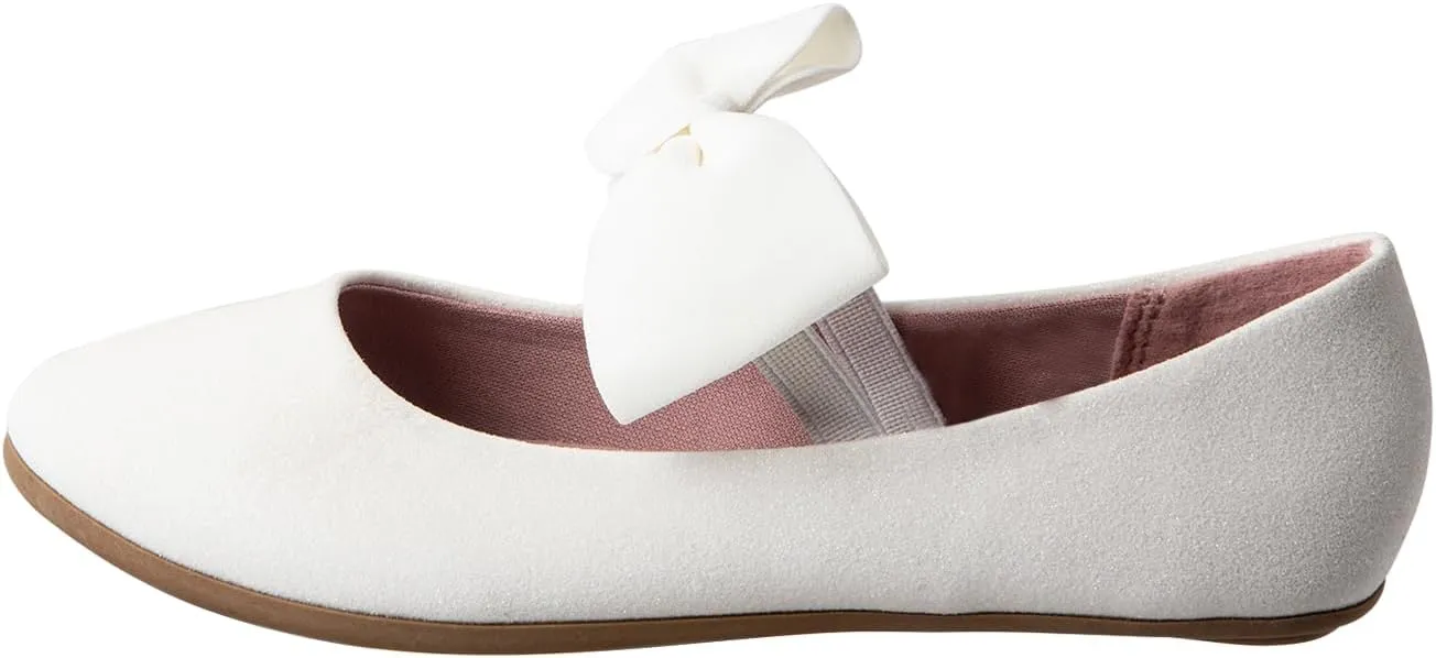 Toddler/Youth Girls Slip-On Cairo Bow Ballet Flat Mary Jane