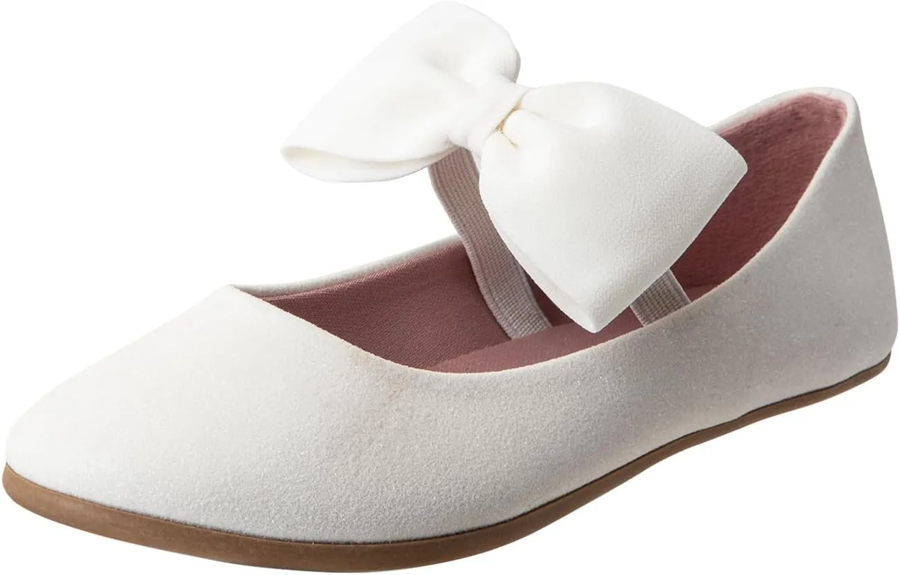 Toddler/Youth Girls Slip-On Cairo Bow Ballet Flat Mary Jane