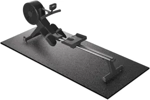 Treadmill Mat for Peloton Bike, Elliptical, Spin Bike, Walking Pad – 6mm Non-Slip Floor Mat for Under Treadmill, Exercise Equipment, Gym, Carpet & Hardwood Floor