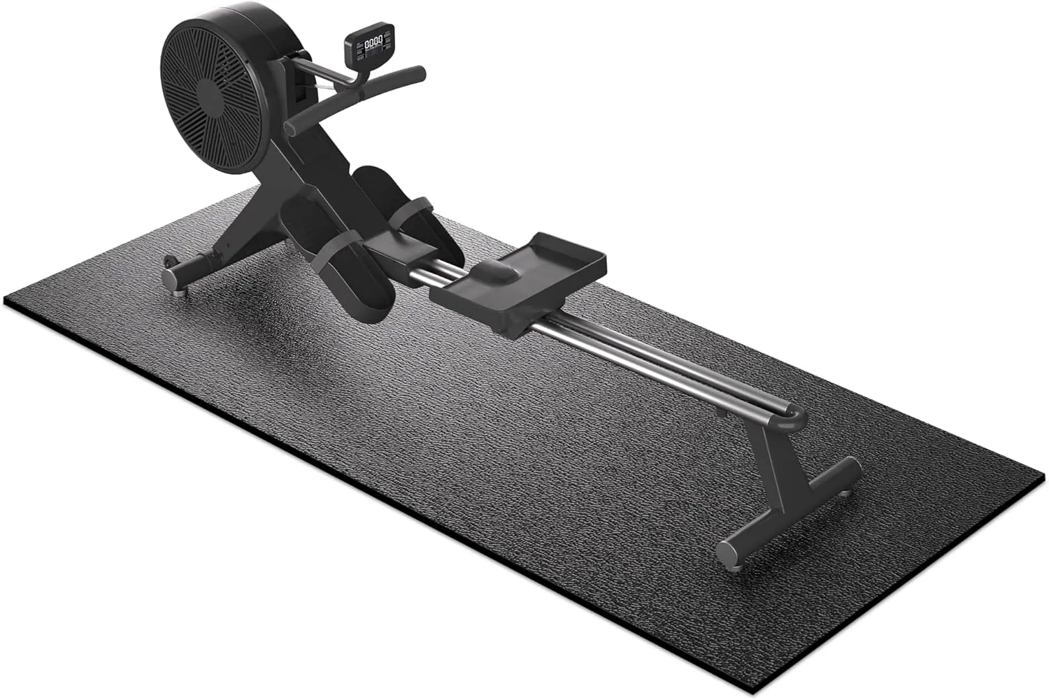 Treadmill Mat for Peloton Bike, Elliptical, Spin Bike, Walking Pad – 6mm Non-Slip Floor Mat for Under Treadmill, Exercise Equipment, Gym, Carpet & Hardwood Floor
