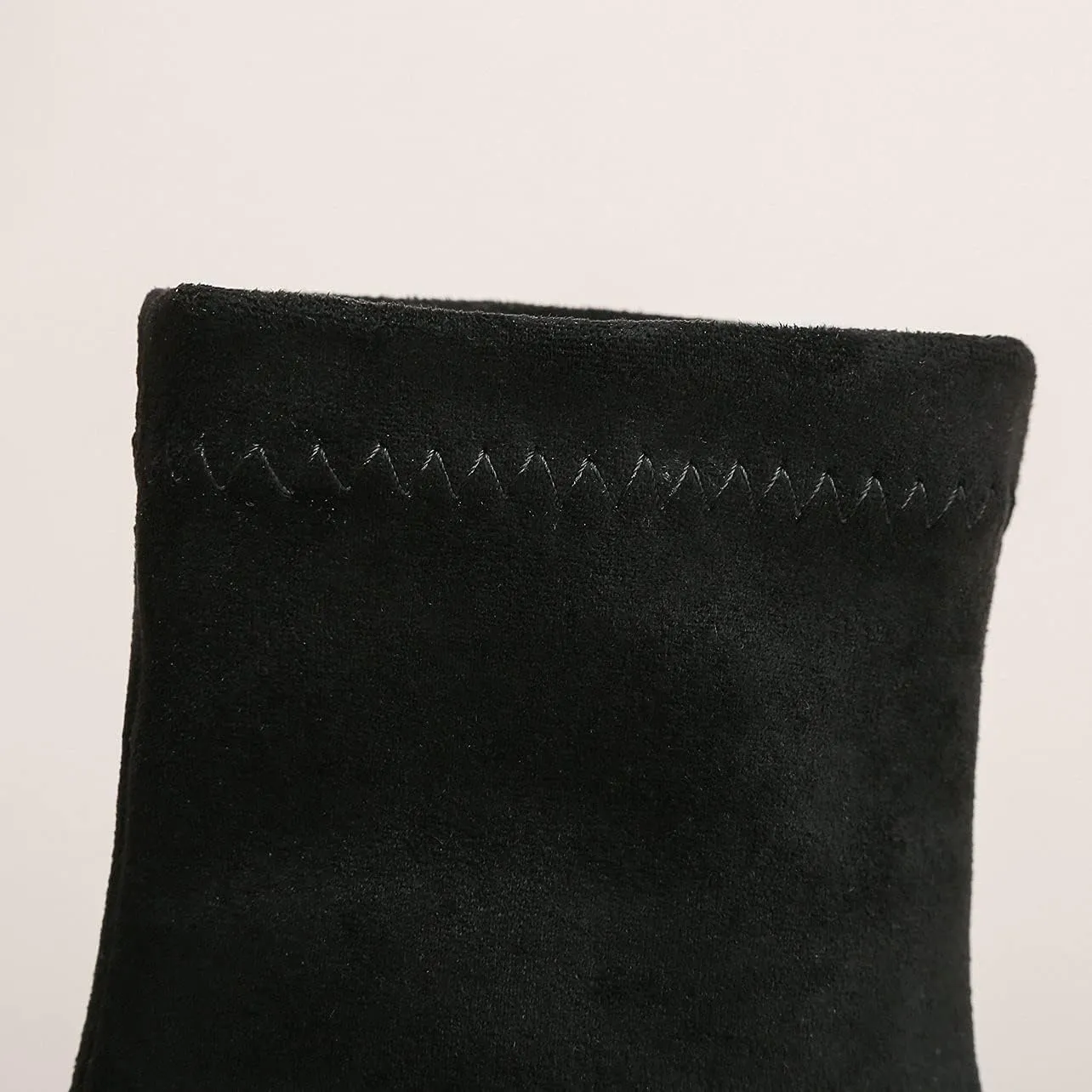 UniqueStride Suede Flat Ankle Boots for Women Pointed Toe Stretch Low Heel Slip On booties
