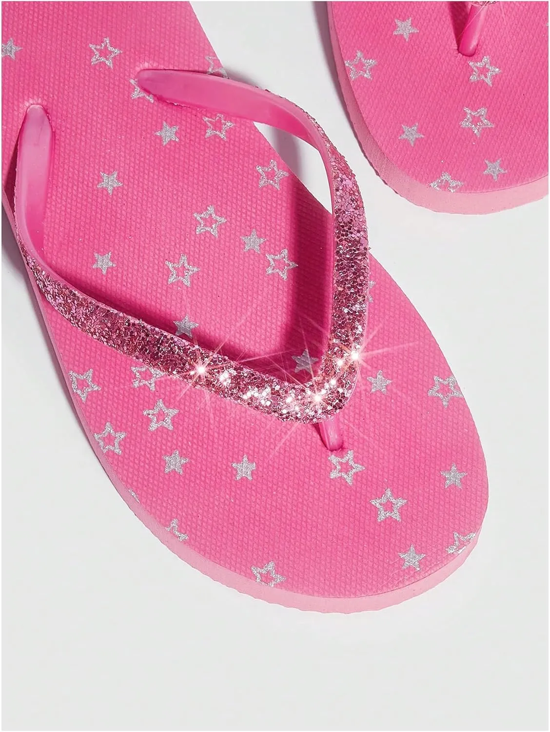 Verdusa Women's T-Strap Thong Flat Sandals Square Toe Slip On Flip Flops