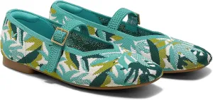 VIVAIA Margot Mary Jane Women Flat Shoes Comfortable for Work with Arch Support Slip on Square-Toe Washable Shoes