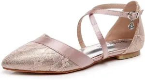Wedding Flats,Black Flats for Women,Women's Flats Shoes, Mary Jane Shoes Women, Ballet Flats,Pointed Toe Flats Shoes Women Dressy Comfortable, Bridal Flats for Wedding