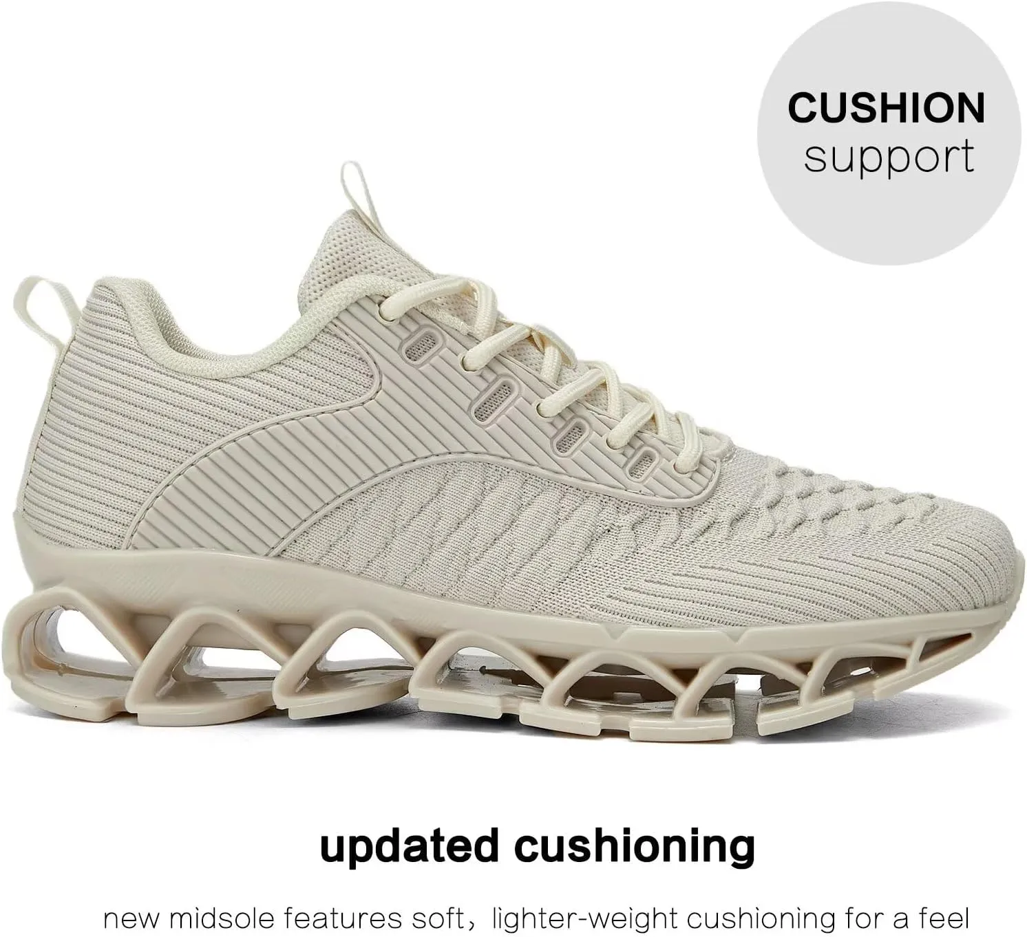Women's Blade Running Shoes Ladies Fashion Sneakers Slip on Shoes Tennis Walking Athletic Shoes