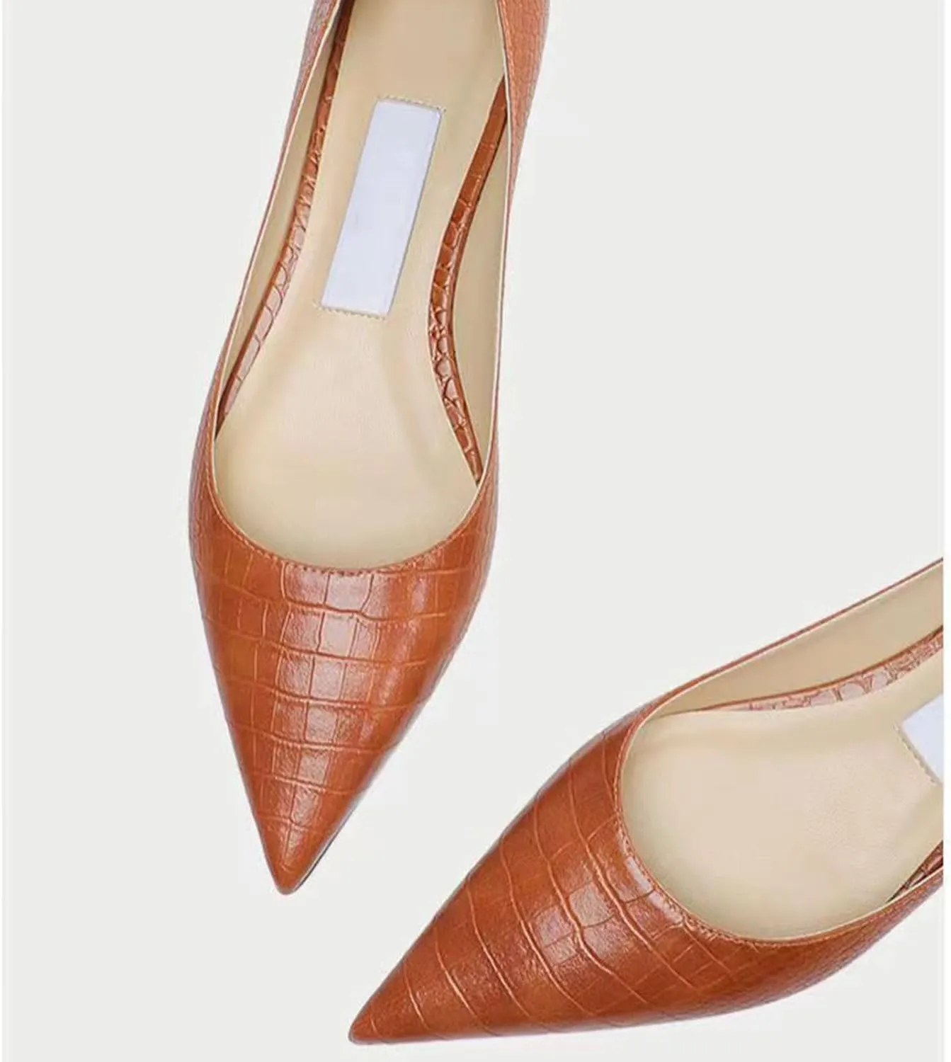 Women's Fashion Patent Leather Pointed Toe Shallow Mouth Flat Shoes Summer Closed Toe Comfort Dress Walking Flats