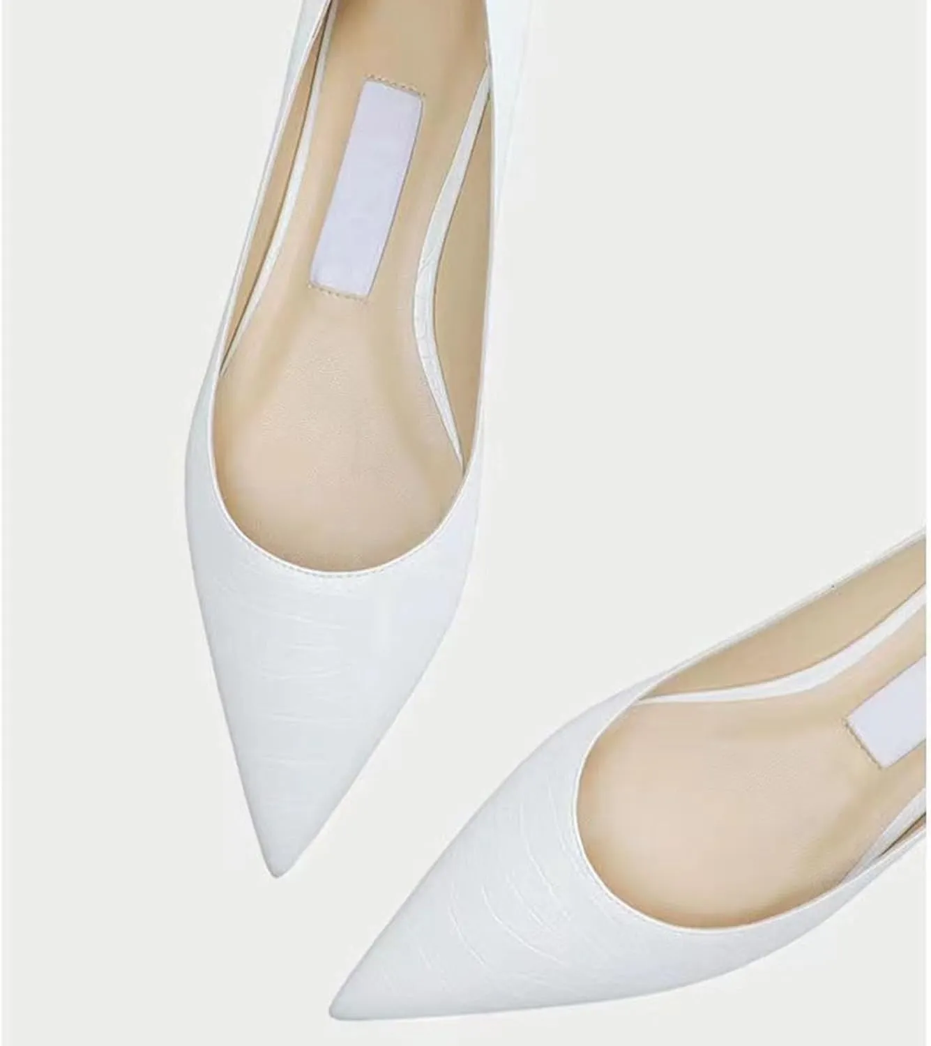 Women's Fashion Patent Leather Pointed Toe Shallow Mouth Flat Shoes Summer Closed Toe Comfort Dress Walking Flats