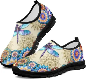 Women's Slip On Shoes Casual Low Top Flat Sneakers Non-Slip Comfort Breathable Footwear for Walking Tennis