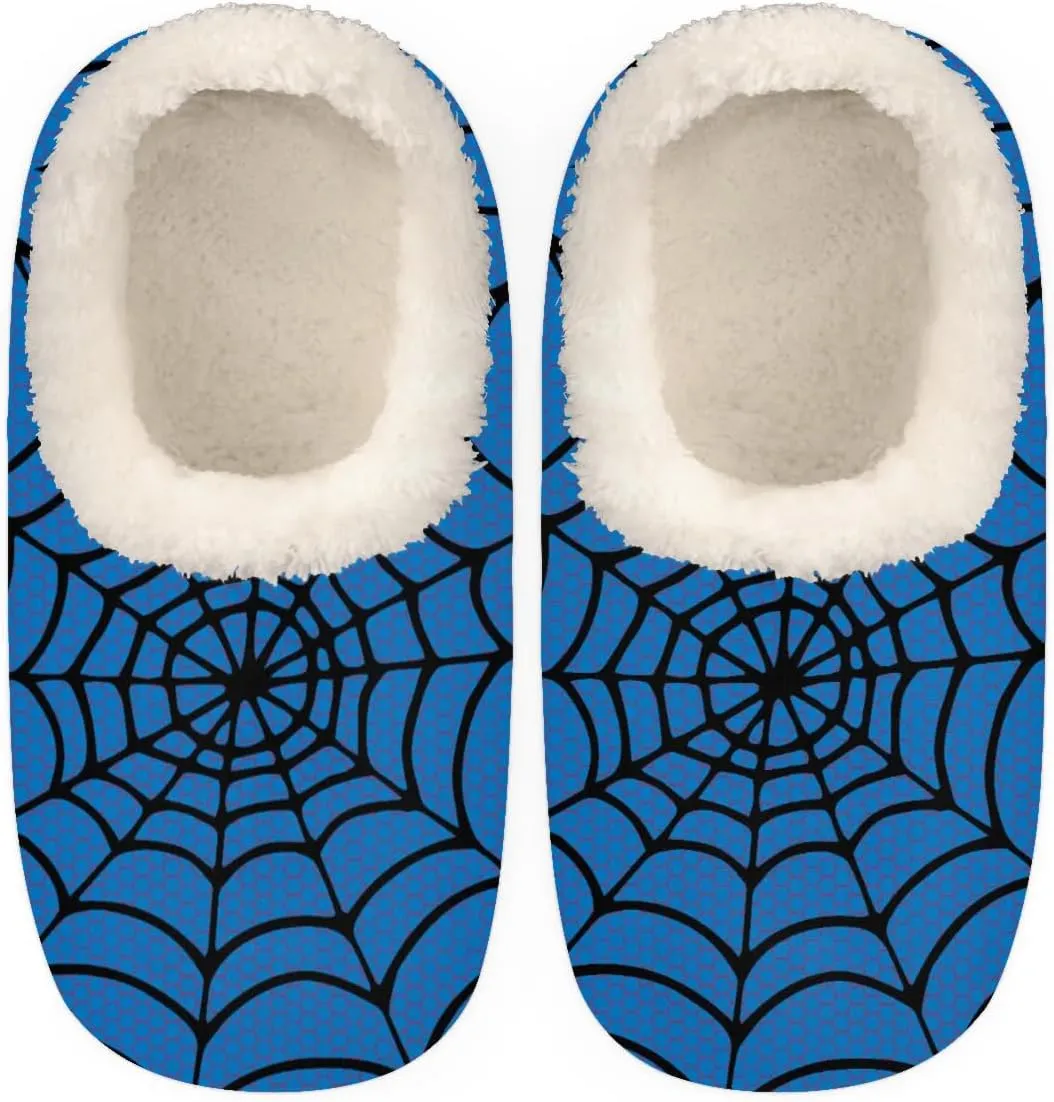Women's Slippers Comfy Warm House Slippers for Women Men, Fuzzy Slip-on Plush Ladies Slippers Socks for Winter Bedroom Indoor and Outdoor