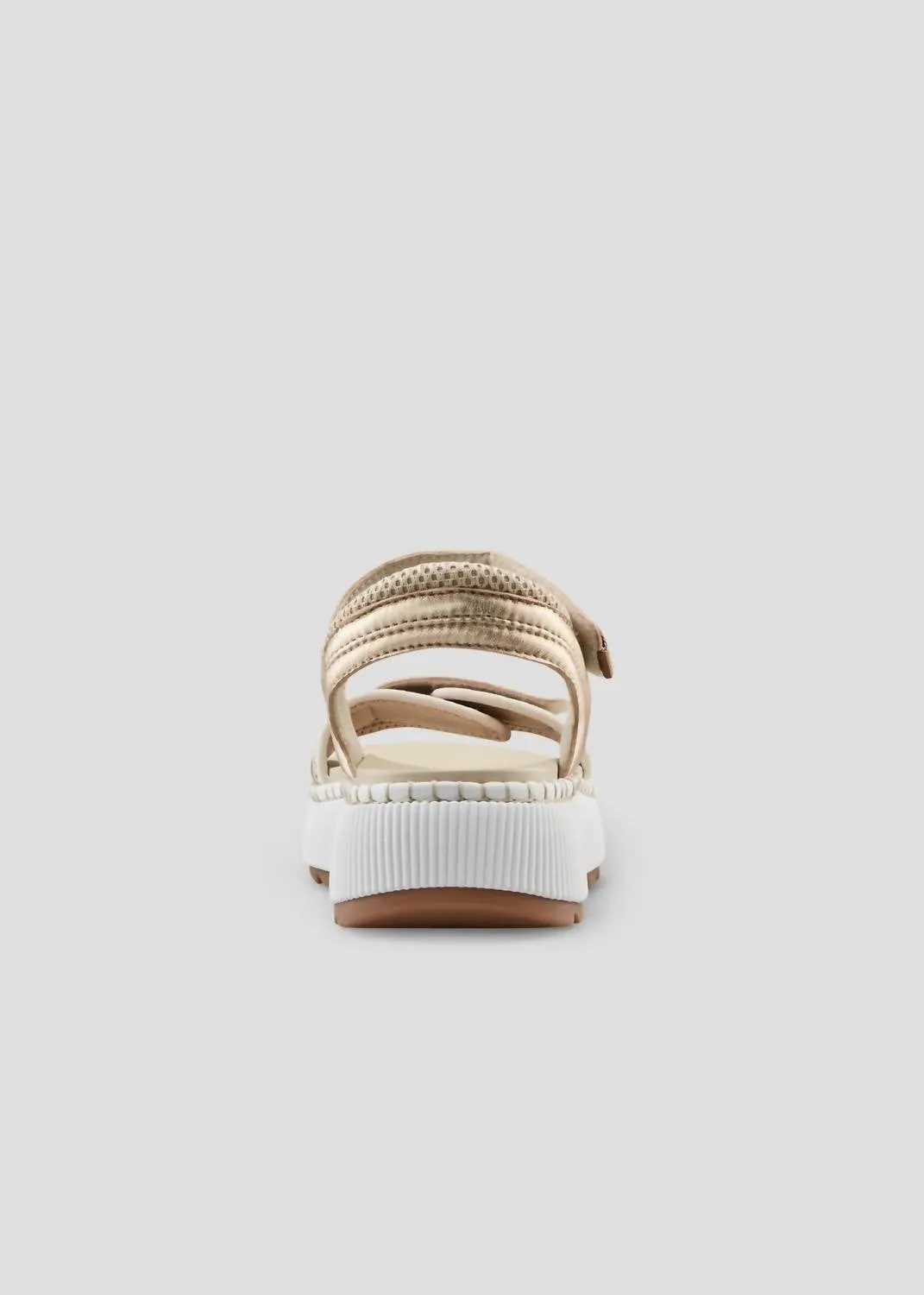 Women's Spritz Luxmotion Leather Sandal In Platino