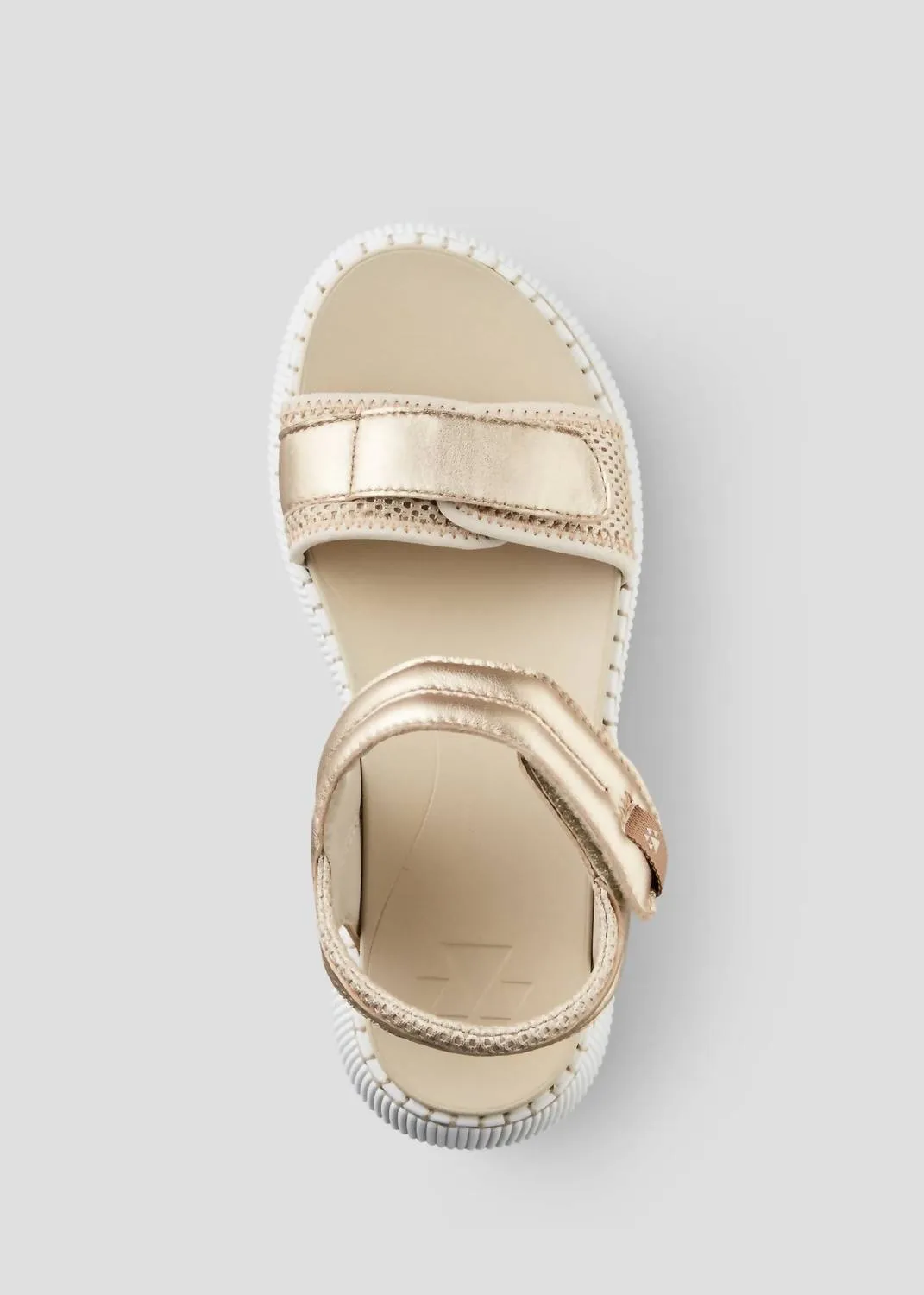 Women's Spritz Luxmotion Leather Sandal In Platino