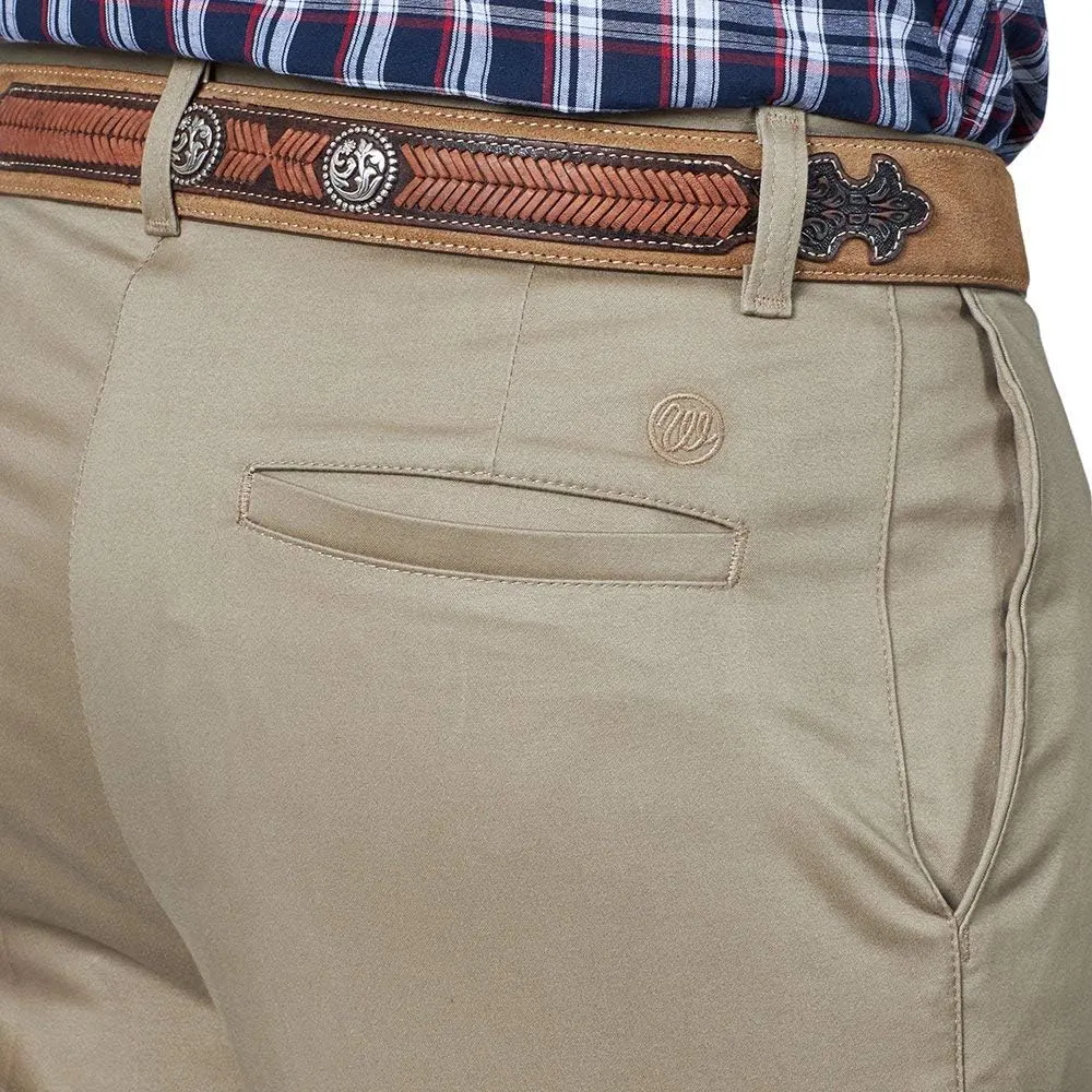 Wrangler Men's Flat Front Casual Khaki Pants