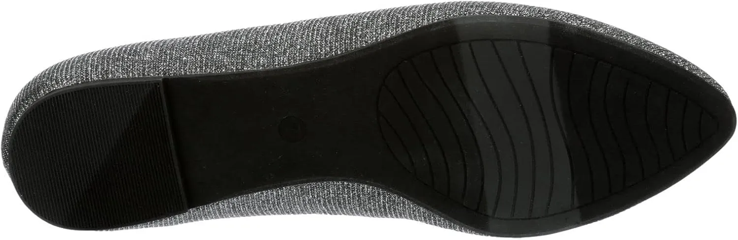 XAPPEAL Amanda - Women's Scalloped Pointed Toe Slip-On Ballet Flat